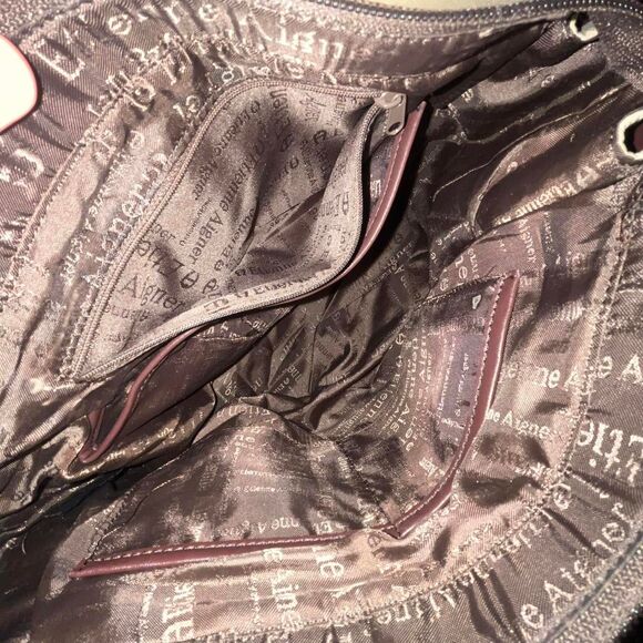 Etienne Aigner Two-Tone Buckle Tote - Picture 7 of 7